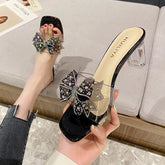 Zapatos de verano para mujer estilo occidental con tacones gruesos